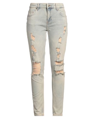 Shop Just Cavalli Woman Jeans Blue Size 32 Cotton, Elastane
