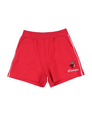Monnalisa Toddler Girl Shorts & Bermuda Shorts Red Size 6 Cotton, Elastane In Red