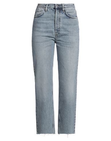 TOTÊME TOTEME WOMAN JEANS BLUE SIZE 31W-32L COTTON 