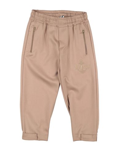 ICEBERG ICEBERG TODDLER BOY PANTS SAND SIZE 6 POLYESTER, VISCOSE, ELASTANE 