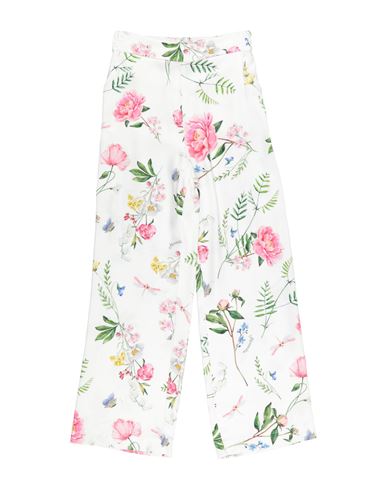 Monnalisa Toddler Girl Pants White Size 6 Viscose In White