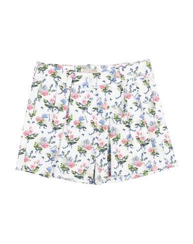 Monnalisa Toddler Girl Shorts & Bermuda Shorts White Size 6 Cotton, Elastane In White