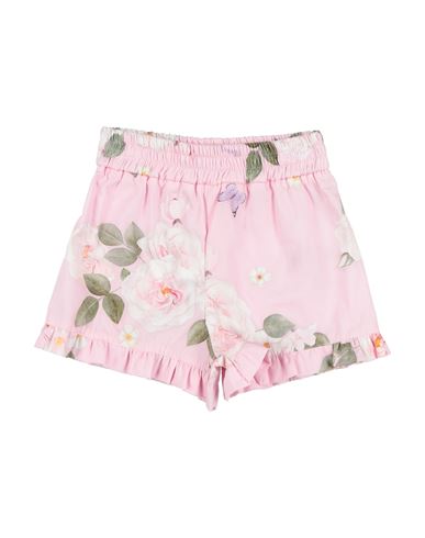 Monnalisa Toddler Girl Shorts & Bermuda Shorts Pink Size 3 Cotton In Multi