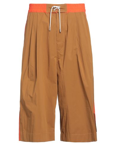 DSQUARED2 DSQUARED2 MAN PANTS CAMEL SIZE 36 COTTON, ELASTANE 