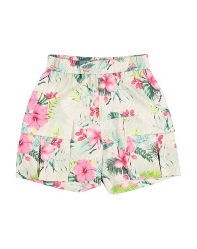 Monnalisa Toddler Girl Shorts & Bermuda Shorts Beige Size 6 Polyester, Elastane In Beige