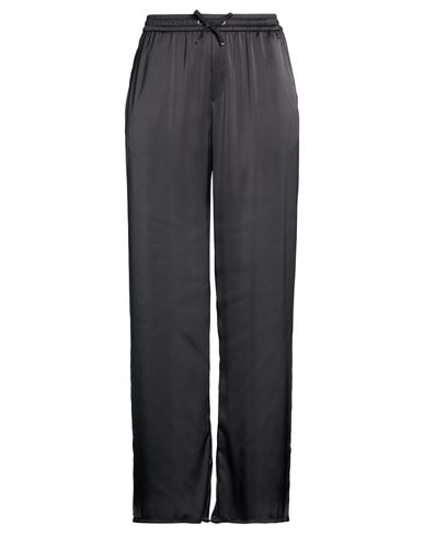 Herno Woman Pants Black Size 12 Polyester In Gray