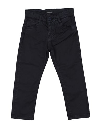 Monnalisa Toddler Girl Pants Midnight Blue Size 3 Cotton, Elastane In Blue