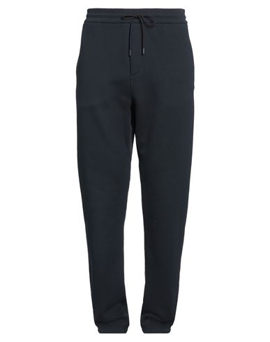 Emporio Armani Man Pants Midnight Blue Size Xl Cotton, Elastane In Blue
