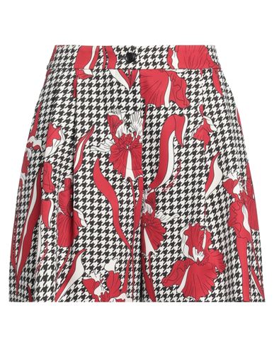 Boutique Moschino Woman Shorts & Bermuda Shorts Red Size 14 Polyester, Elastane In Red