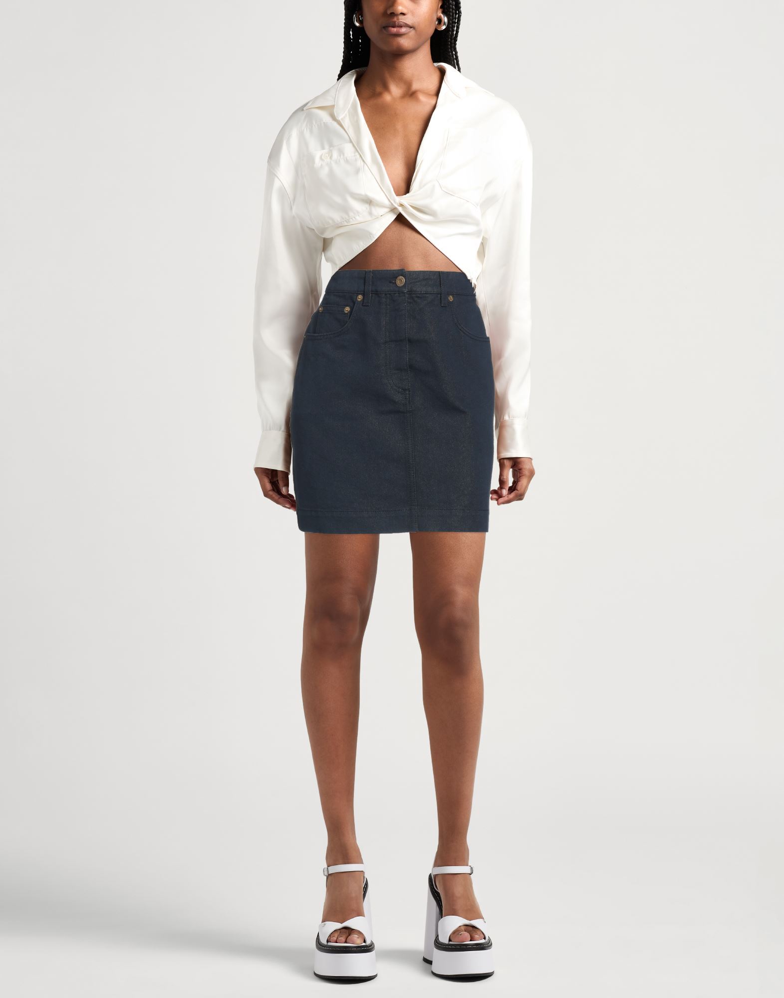  Moschino - Partes De Abajo - Faldas Vaqueras - On Yoox.com 