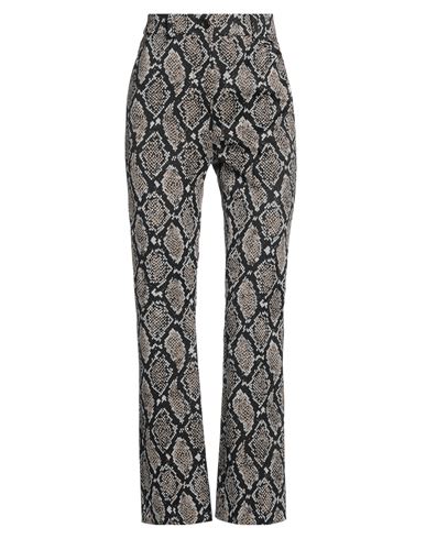 Boutique Moschino Woman Pants Black Size 6 Polyamide, Elastane In Gray