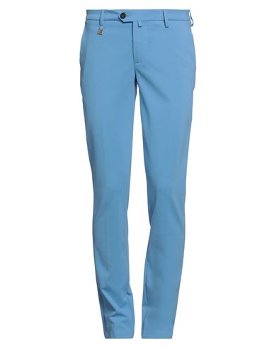 BARBATI BARBATI MAN PANTS LIGHT BLUE SIZE 38 COTTON, POLYAMIDE, ELASTANE 
