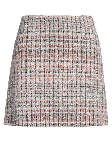 Shop Missoni Woman Mini Skirt Ivory Size 4 Viscose, Wool, Polyamide, Polyester, Metallic Fiber In White
