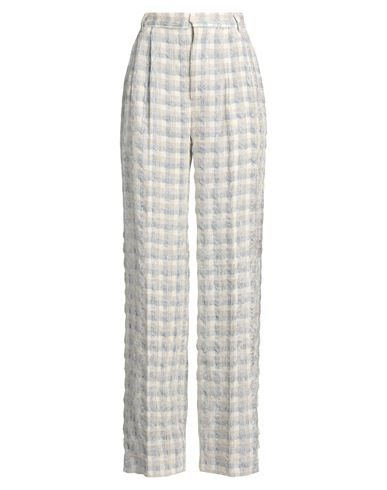 FORTE DEI MARMI COUTURE FORTE DEI MARMI COUTURE WOMAN PANTS BEIGE SIZE 6 COTTON 