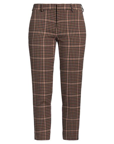 Pt Torino Woman Pants Camel Size 10 Polyester, Wool, Elastane In Beige