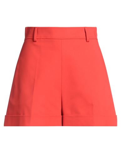 Moschino Couture Woman Shorts & Bermuda Shorts Red Size 10 Cotton, Polyamide, Elastane In Red