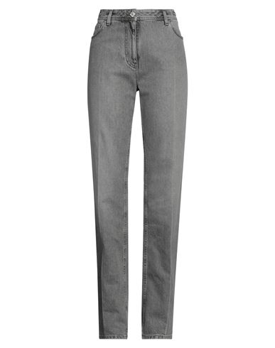 Versace Belt-strap Jeans In Grey