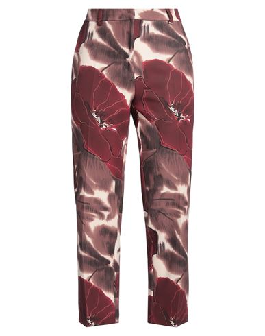 Maliparmi Malìparmi Woman Pants Dark Brown Size 6 Polyester, Elastane In Brown