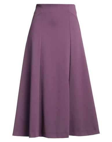 Ira Walendy Woman Midi Skirt Mauve Size L Viscose, Polyamide, Elastane