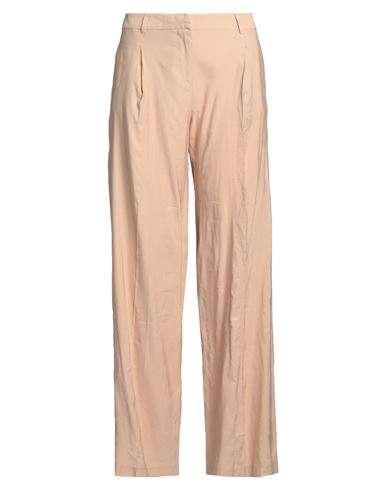 Camicettasnob Woman Pants Beige Size 6 Polyester, Viscose In Beige