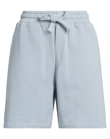 Nanushka Woman Shorts & Bermuda Shorts Light Blue Size M Organic Cotton, Elastane In Blue