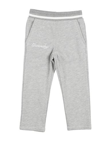 GIVENCHY GIVENCHY TODDLER GIRL PANTS LIGHT GREY SIZE 4 COTTON, POLYESTER, POLYAMIDE, ELASTANE 