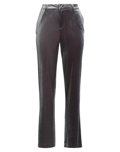 Soallure Woman Pants Grey Size 6 Polyester, Elastane