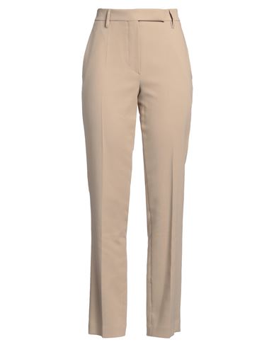 Brunello Cucinelli Woman Pants Sand Size 6 Cotton, Brass In Beige