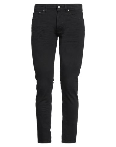 Liu •jo Man Man Jeans Black Size 34 Cotton, Elastane In Black