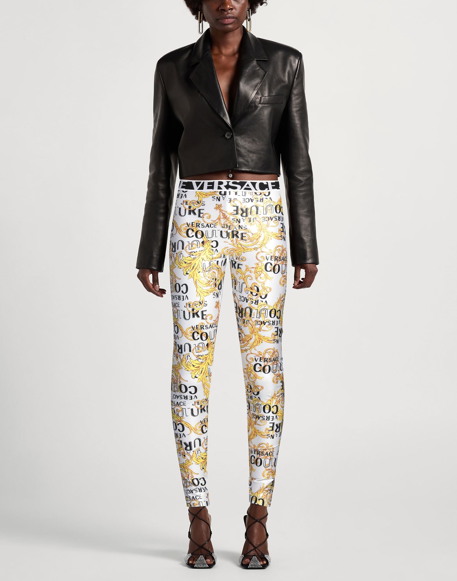  Versace Jeans Couture - Hosen & Röcke - Leggings - On Yoox.com 