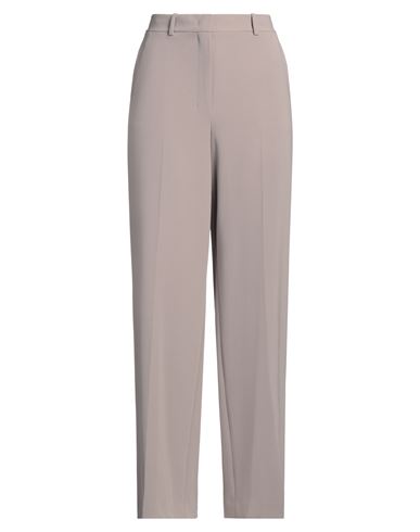 Theory Woman Pants Taupe Size 10 Triacetate, Polyester In Grey