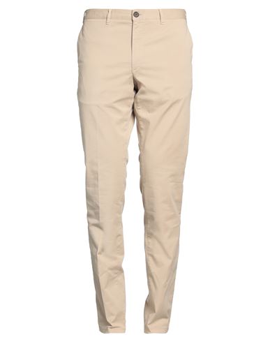 Shop Barbour Man Pants Beige Size 36 Organic Cotton, Elastane