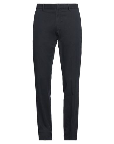 Shop Zegna Man Pants Midnight Blue Size 38 Cotton, Elastane