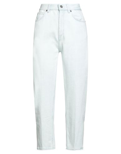 Dondup Woman Jeans Blue Size 29 Cotton In White