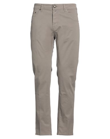 JACOB COHЁN JACOB COHЁN MAN PANTS TAUPE SIZE 35 COTTON, ELASTANE, POLYESTER 