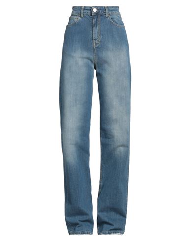 Ice Play Woman Jeans Blue Size 29 Cotton, Elastane In Blue
