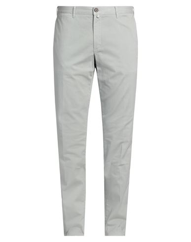 Barbour Man Pants Beige Size 40 Cotton, Elastane In Grey