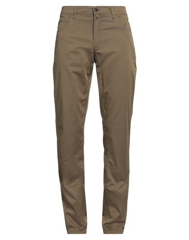Shop Barbour Man Pants Military Green Size 40 Cotton, Lyocell, Elastane