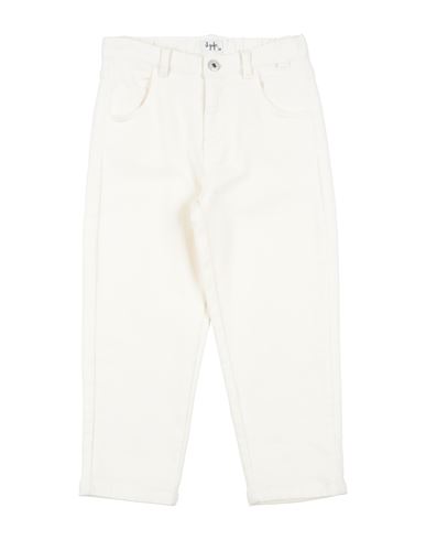Il Gufo Toddler Boy Pants Ivory Size 6 Cotton, Lyocell, Elastane In White