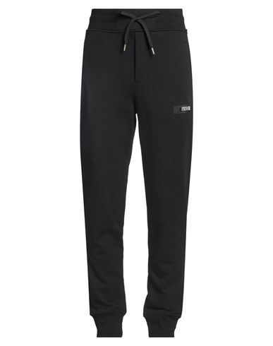 VERSACE JEANS COUTURE VERSACE JEANS COUTURE MAN PANTS BLACK SIZE M COTTON, ELASTANE 