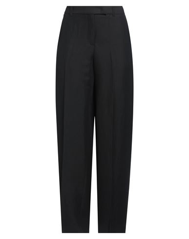 Fabiana Filippi Woman Pants Charcoal Size 4 Linen In Black