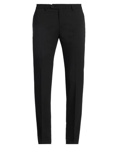 Tombolini Man Pants Black Size 32 Polyester, Viscose, Elastane In Black