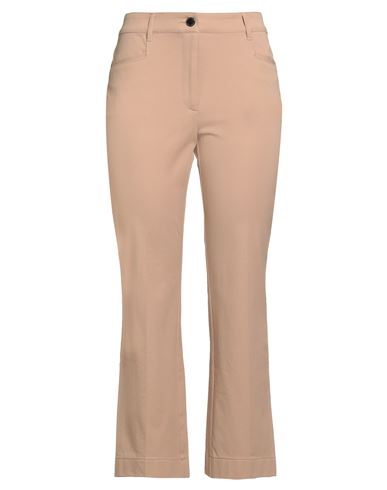 Pennyblack Woman Pants Camel Size 10 Cotton, Viscose, Elastane In Sand