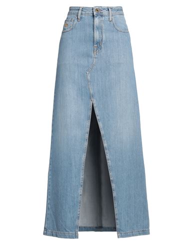 Jacob Cohёn Woman Denim Skirt Blue Size 6 Cotton, Lyocell In Blue