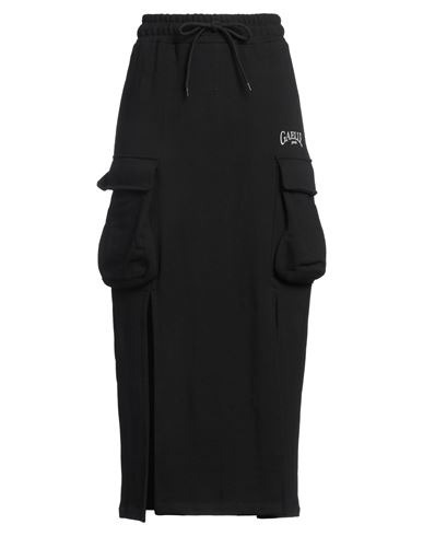 Gaelle Paris Gaëlle Paris Woman Maxi Skirt Black Size 2 Cotton In Black