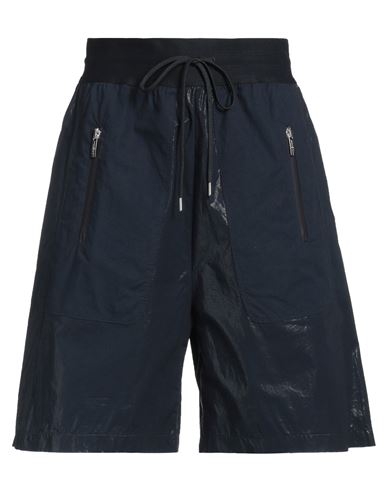 High Tech Woman Shorts & Bermuda Shorts Midnight Blue Size S Cotton, Polyurethane, Nylon In Blue