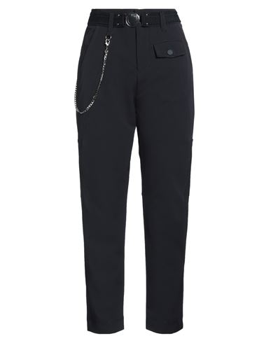 High Woman Pants Midnight Blue Size 10 Virgin Wool In Blue