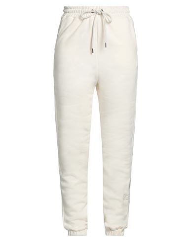 Iceberg Woman Pants Ivory Size S Cotton In White
