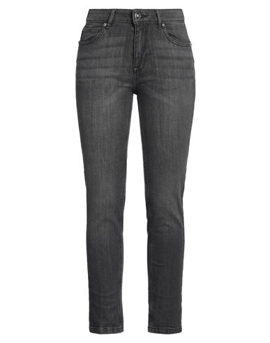 John Richmond Woman Jeans Black Size 32 Cotton, Elastane In Black