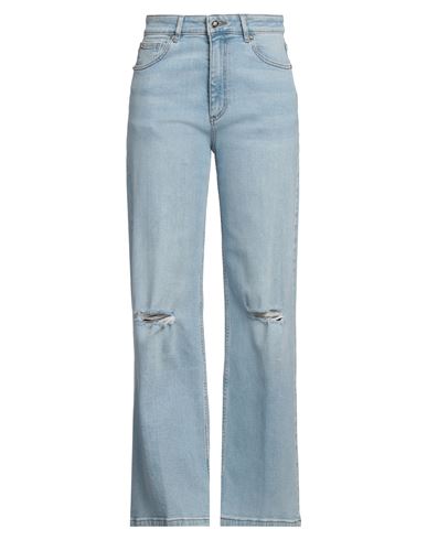 John Richmond Woman Jeans Blue Size 30 Cotton, Elastane In Blue